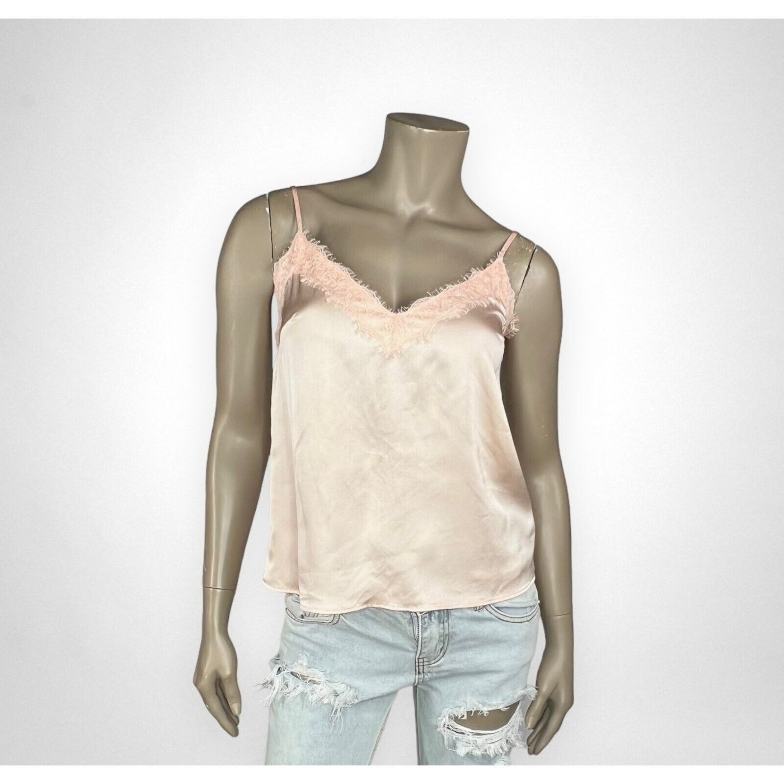 Forever 21 Soft Pink Cami Slip Top Small